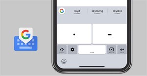 Cách nhập mã Morse trong ứng dụng Gboard