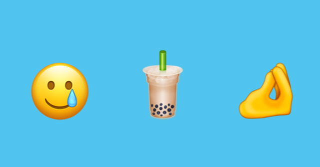 3 emoji mới độc đáo nhất 