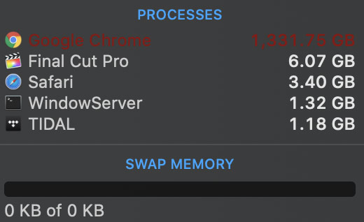 Mac Pro 1.5TB RAM bị treo khi mở 6000 tab 3