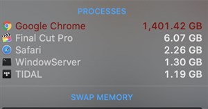 Mac Pro 1.5TB RAM bị treo khi mở 6000 tab cùng lúc trên Google Chrome