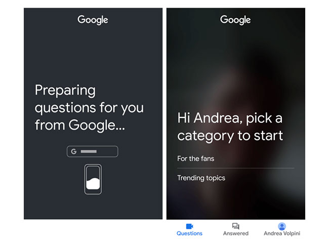 Google Cameos hoạt động rất đơn giản