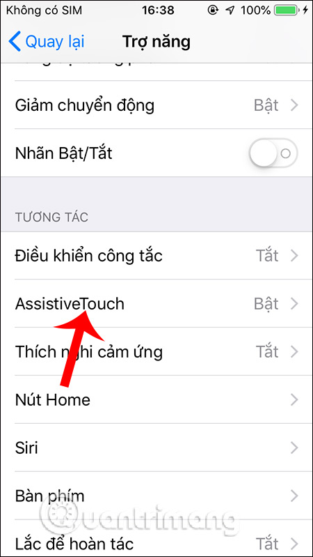 Nút Home ảo
