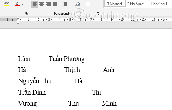 Xóa khoảng trắng trong Word: Tài liệu của bạn sẽ trở nên gọn gàng và chuyên nghiệp hơn với tính năng xóa khoảng trắng trong Word. Bạn có thể xóa tất cả các khoảng trống không cần thiết một cách nhanh chóng và tiện lợi. Hãy truy cập vào bức ảnh liên quan để tìm hiểu thêm về tính năng tuyệt vời này của Word.