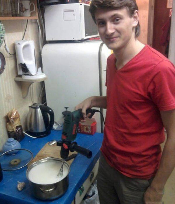 Một ý tưởng tuyệt vời để tận dụng máy khoan