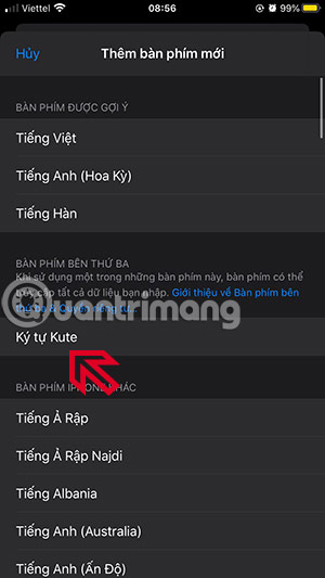 ký tự đặc biệt ff