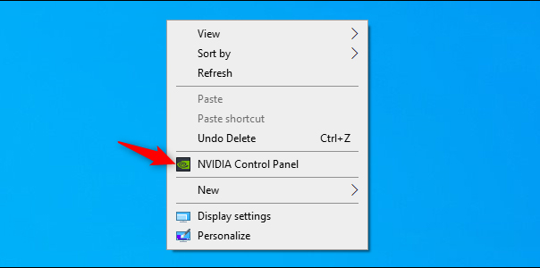 NVIDIA Control Panel