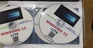 Đây là Windows 12 Lite đang được bày bán tại hội chợ máy tính