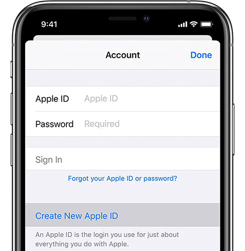 Create an Apple ID using the ‌App Store‌