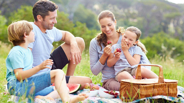 Máy hút chân không cầm tay phù hợp với các gia đình trong những chuyến đi chơi xa