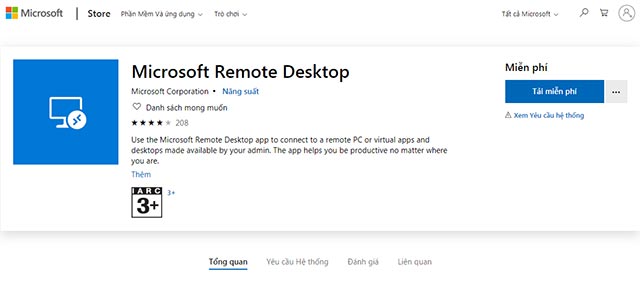 Microsoft Remote Desktop