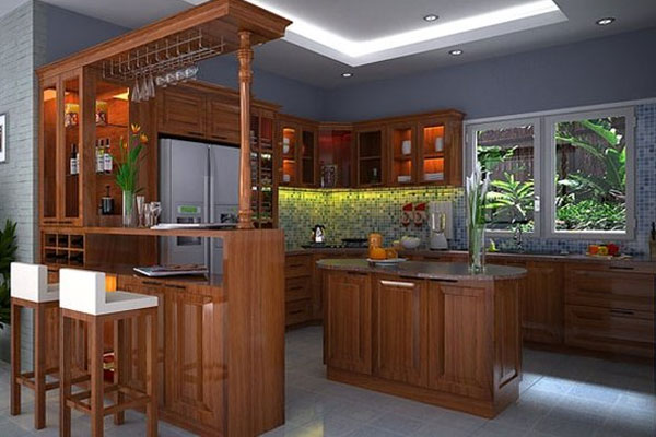 Mẫu trang trí phòng bếp đẹp 5