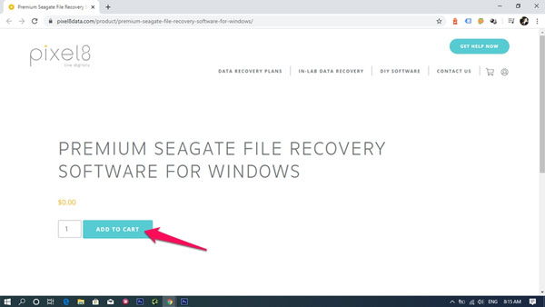 Kích vào ADD TO CART
