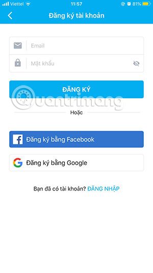 ứng dụng quản lý chi tiêu