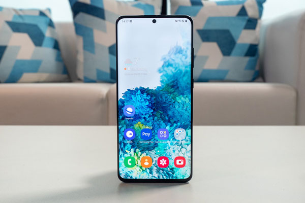 Galaxy S20 Ultra sở hữu màn hình có kích thước 6.9 inch.