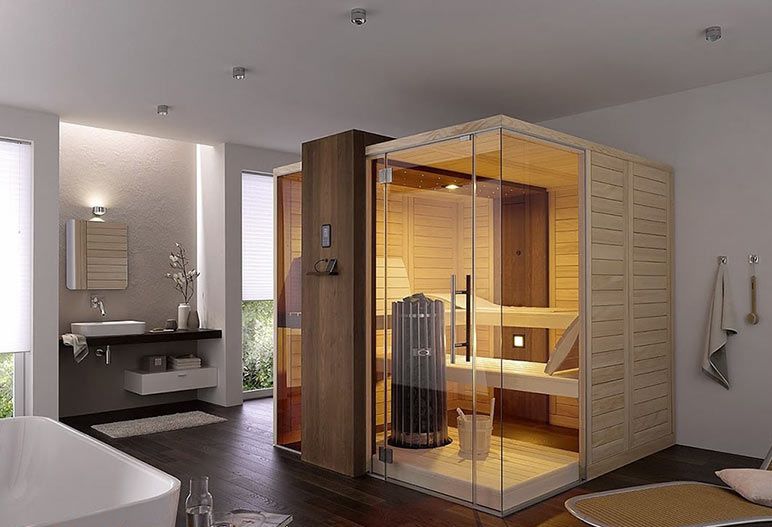 Lắp đặt phòng xông hơi cho gia đình cần tính toán kỹ diện tích