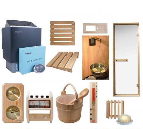 Lựa chọn phụ kiện cho phòng xông hơi gia đình cần nhỏ gọn, ít chiếm diện tích