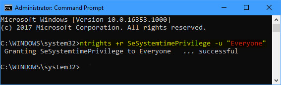 Thay đổi trong Command Prompt