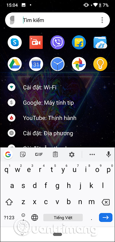 Thanh tìm kiếm