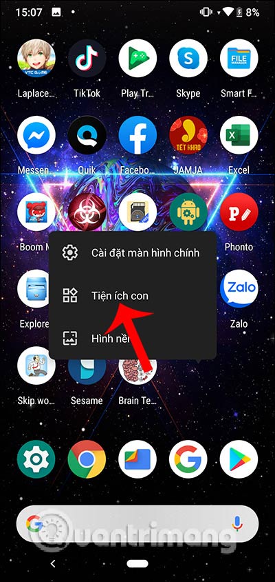 Tiện ích icon