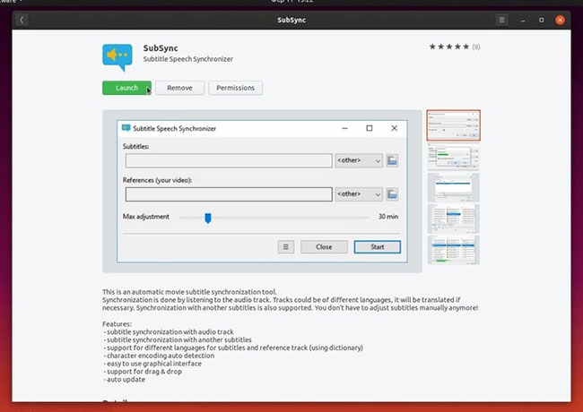 Cài đặt SubSync