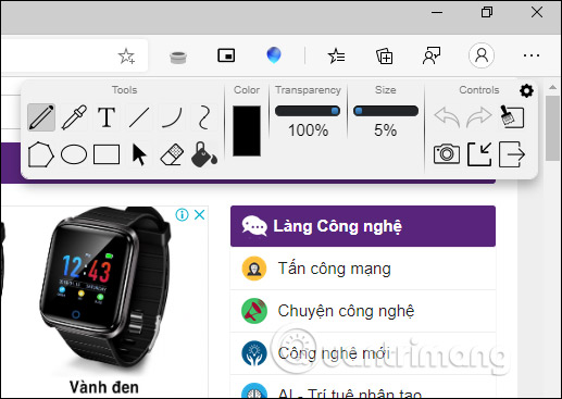 Công cụ chụp màn hình 