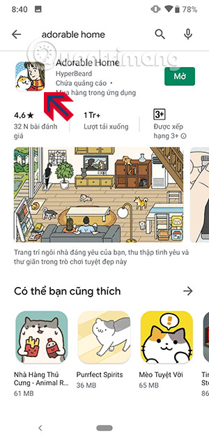 cập nhật adorable home ios
