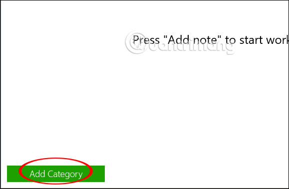 Cách viết ghi chú trên Easy Sticky Notes Pro Windows 10