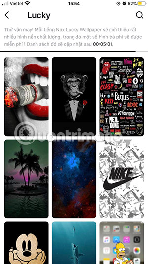 tải nox lucky wallpaper ios
