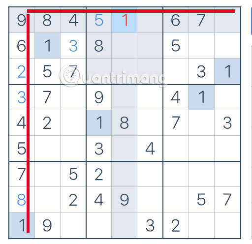 hướng dẫn chơi sudoku
