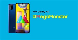 Galaxy M31: 4 camera 64MP, pin 6000mAh, giá từ 4,9 triệu đồng