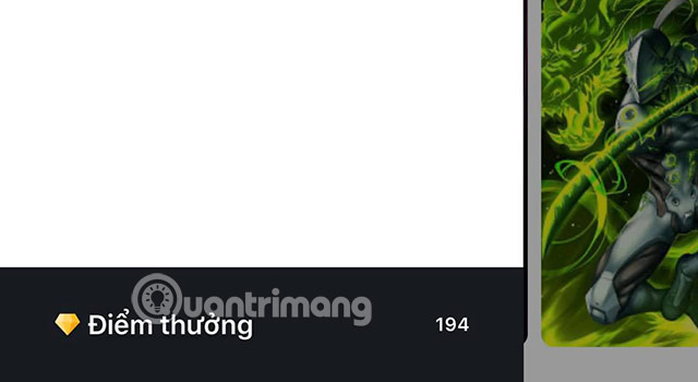 điểm thưởng nox lucky