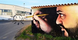 Loạt ảnh nghệ thuật đường phố sáng tạo khiến ai cũng phải giật mình