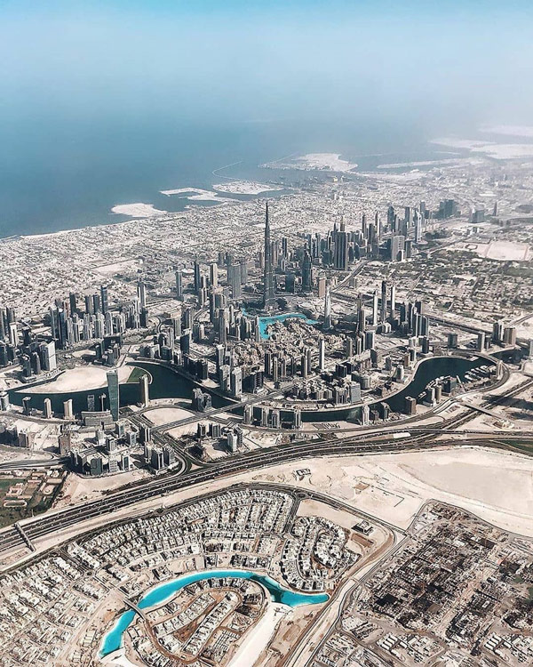 Những tòa nhà cao tầng và công trình kiến trúc tại Dubai