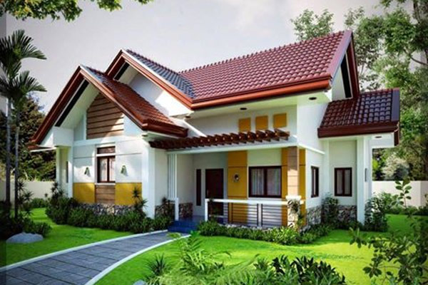 Mẫu nhà vườn cấp 4 đẹp 3