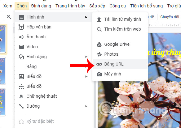 Cách chèn ảnh và ảnh GIF trong Google Slides - Ảnh minh hoạ 3