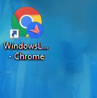 Bạn sẽ thấy một shortcut Chrome dành riêng cho profile