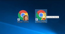 Cách ghim profile người dùng Chrome vào Taskbar