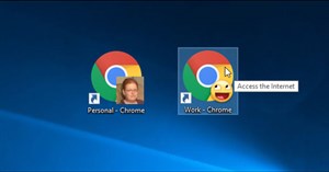 Cách ghim profile người dùng Chrome vào Taskbar