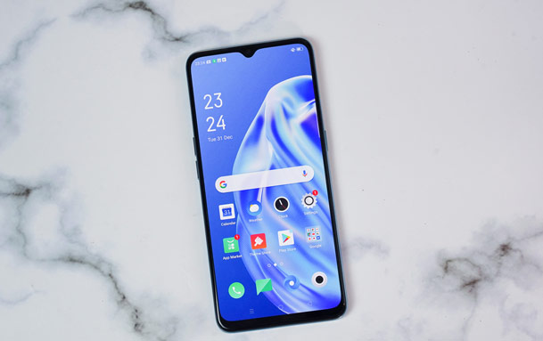 Oppo A91 được trang bị màn hình 6,4 inch