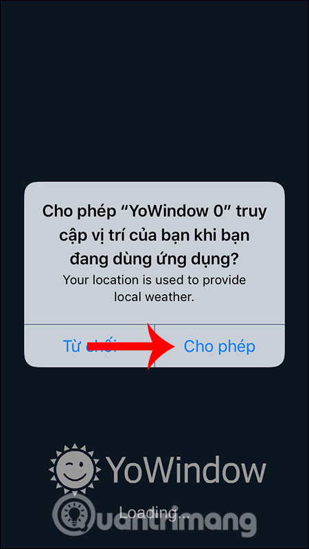 Cách xem thời tiết trên ‎YoWindow Weather