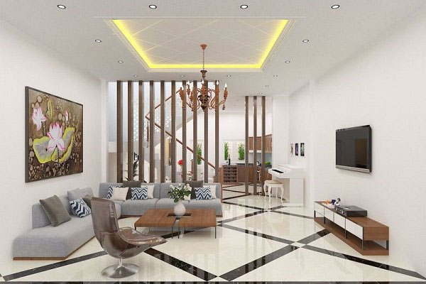 Vách ngăn bằng gỗ đẹp 7