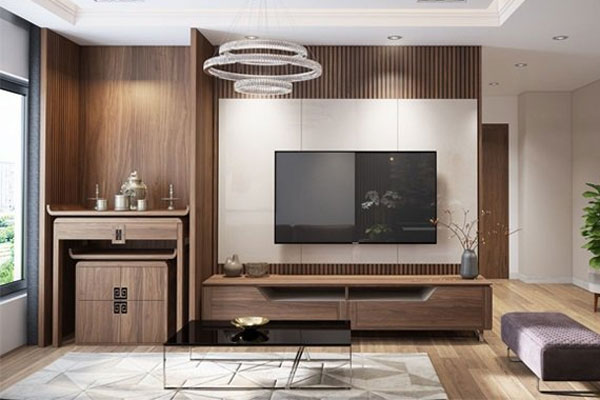 Vách ngăn bằng gỗ đẹp