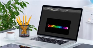 Cách tạo hiệu ứng chữ 7 màu trong Photoshop