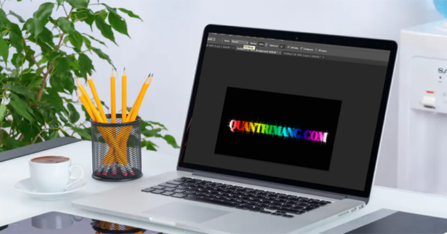 Hướng dẫn tạo hiệu ứng chữ 7 màu trong Photoshop