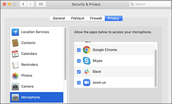 Xem quyền truy cập 