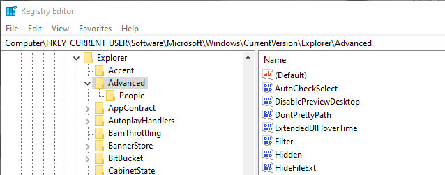 Cách hiển thị đường dẫn đầy đủ trong File Explorer trên Windows 10