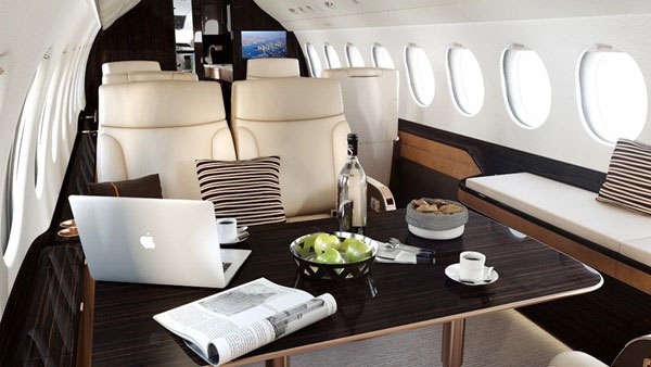 Nội thất cực sang trọng của Falcon 8X 5