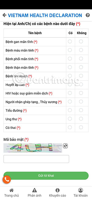 ứng dụng ncovi