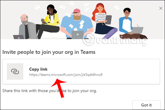 Send working group link 