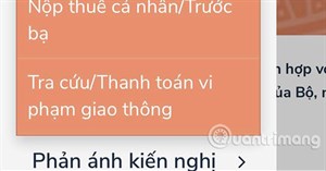 Cách nộp phạt vi phạm giao thông trực tuyến